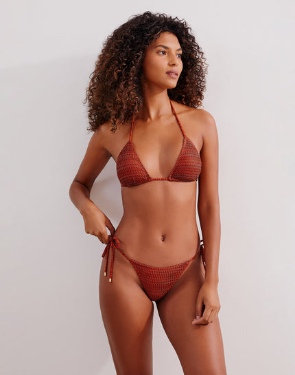 Womens KÔ-MI-AN BIKINI set - Bikinis red, , , , wool, cotton