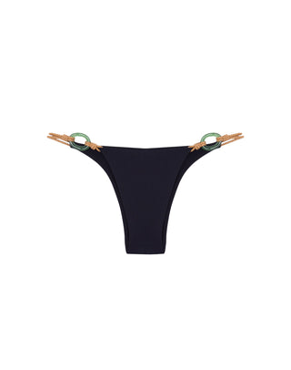 Matte Tuane Detail Bottom - Black