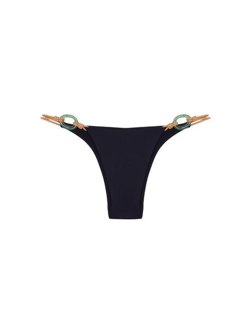 Matte Tuane Detail Bottom - Black
