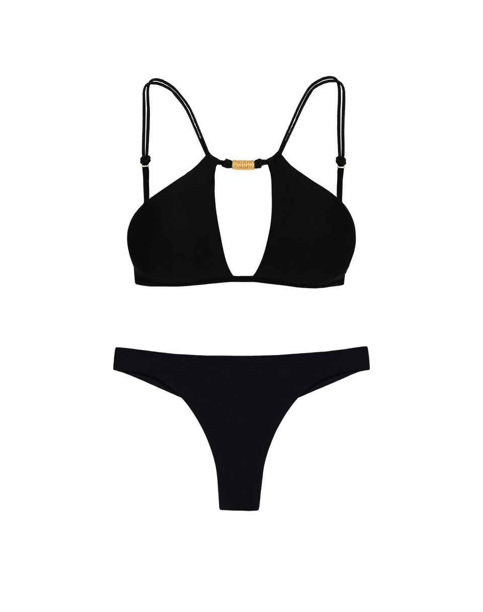 Matte Basic Bottom - Black Full / XS