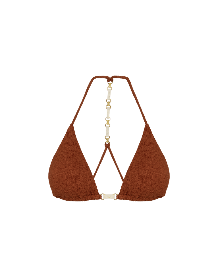Firenze Janet T Back Top - Camel S