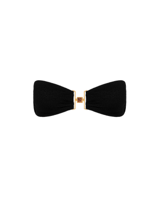 Firenze Brit Bandeau Top - Black S