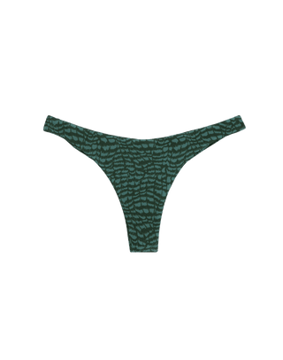 Basic Bottom - Serpent Skin Acqua Cheeky / XS