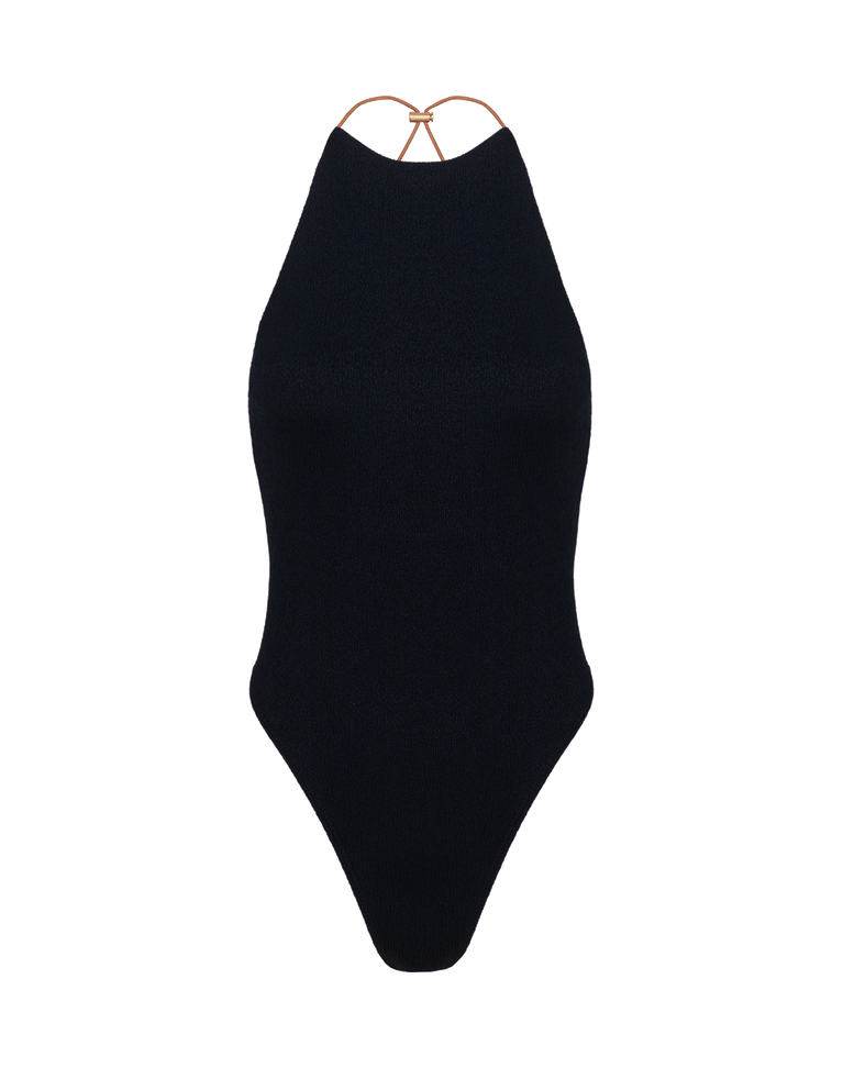 Firenze Pixie One Piece - Black Brazilian / XS