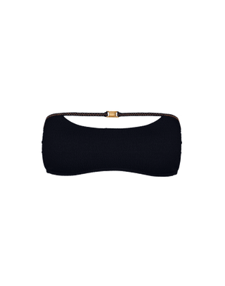 Firenze Mia Bandeau Top - Black XS