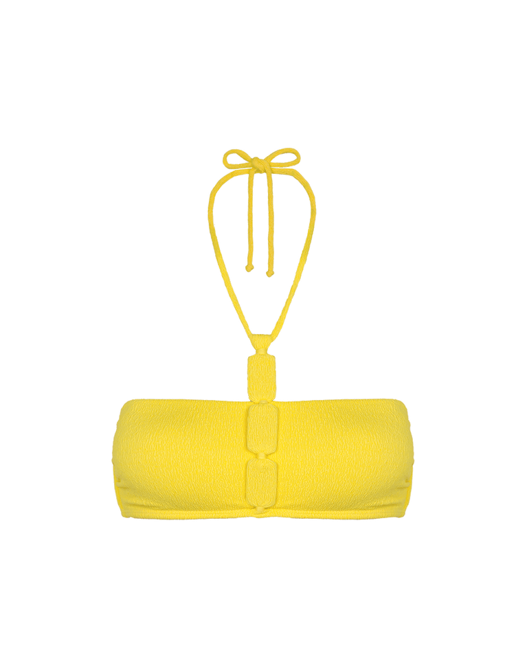 Firenze Alix Bandeau Top - Butter Cup XS
