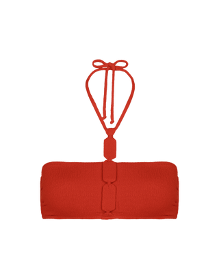 Firenze Alix Bandeau Top - Spicy Red XS