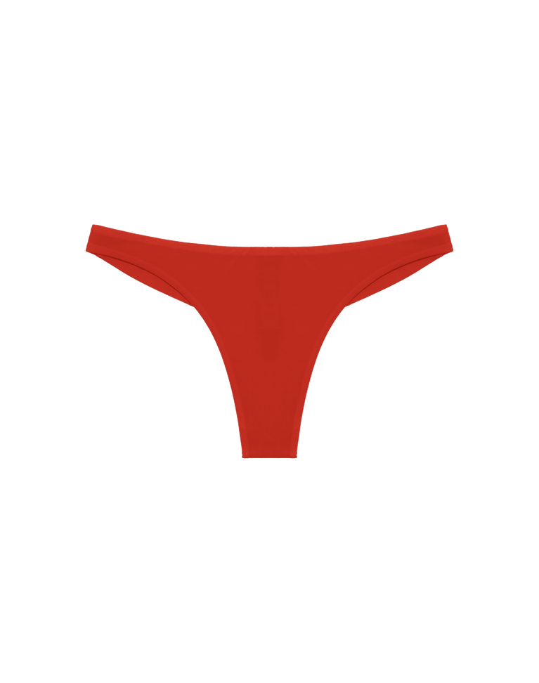 Firenze Basic Bottom - Spicy Red Cheeky / XS