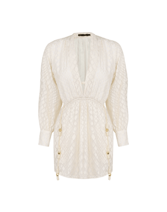 Naya Short Dress - Off White