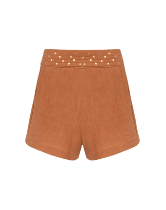 Cleo Shorts - Clay