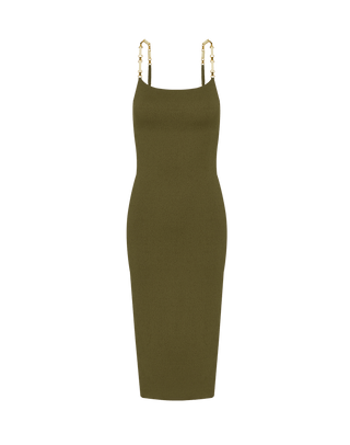 Firenze Malika Midi Dress - Fen XS