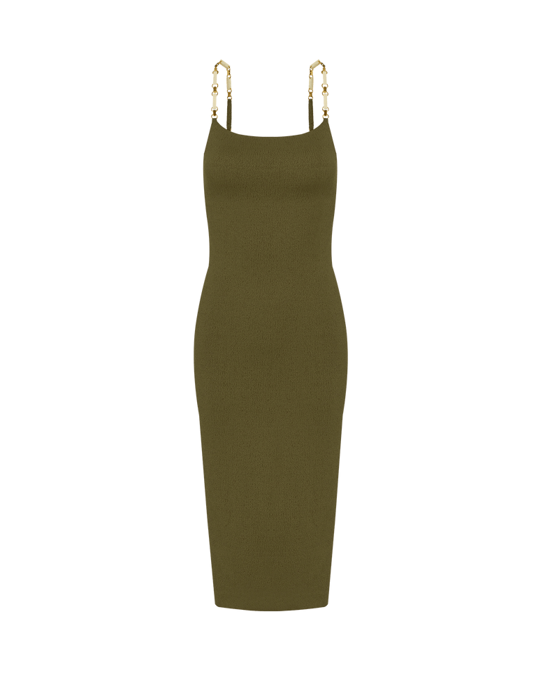 Firenze Malika Midi Dress - Fen XS