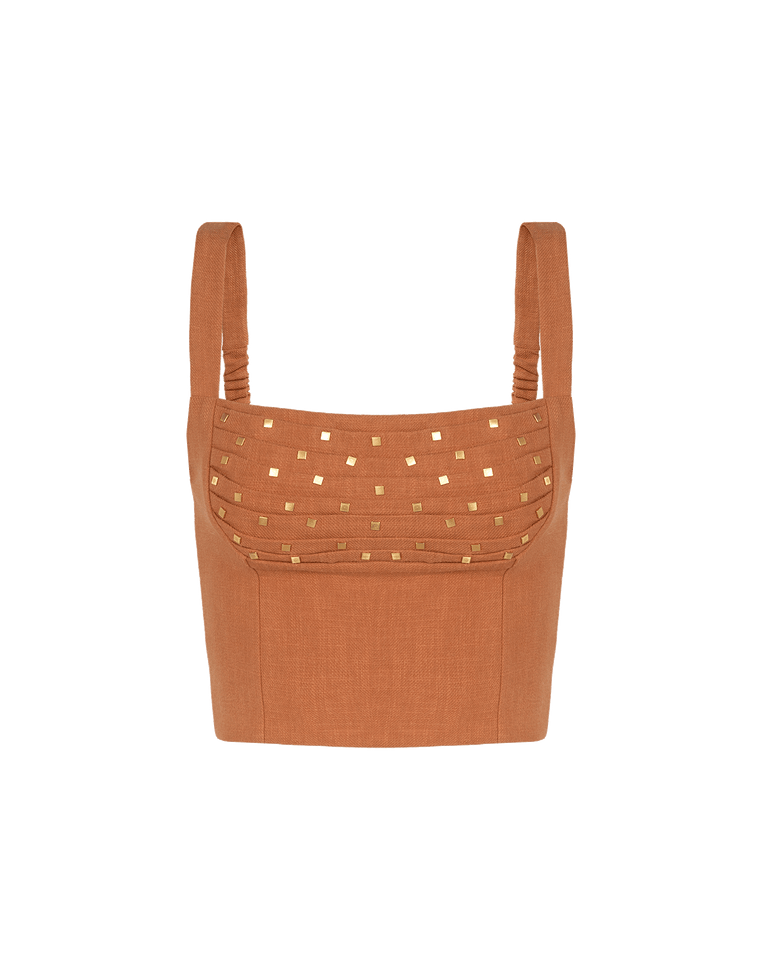 Cleo Top - Clay XS