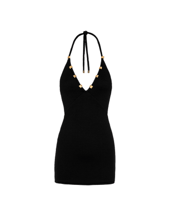 Firenze Livie Short Dress - Black