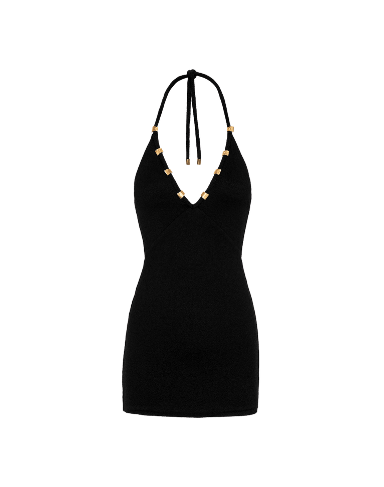 Firenze Livie Short Dress - Black XS