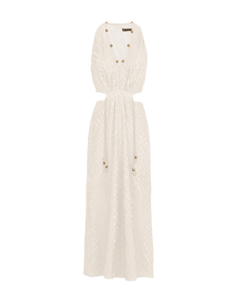 Nayana Long Dress - Off White
