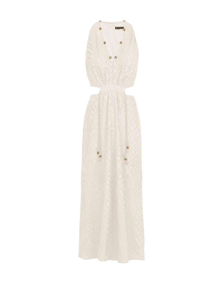 Nayana Long Dress - Off White XS
