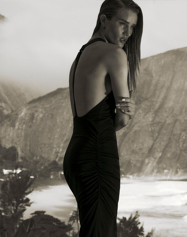 Alix Long Dress - Black