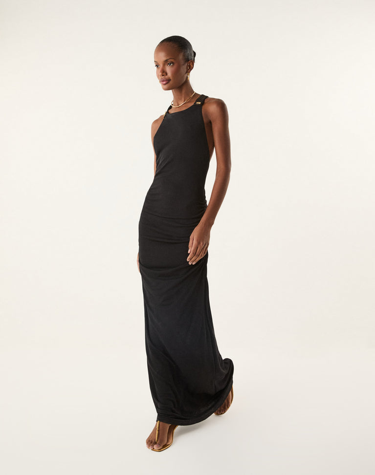 Alix Long Dress - Black XS
