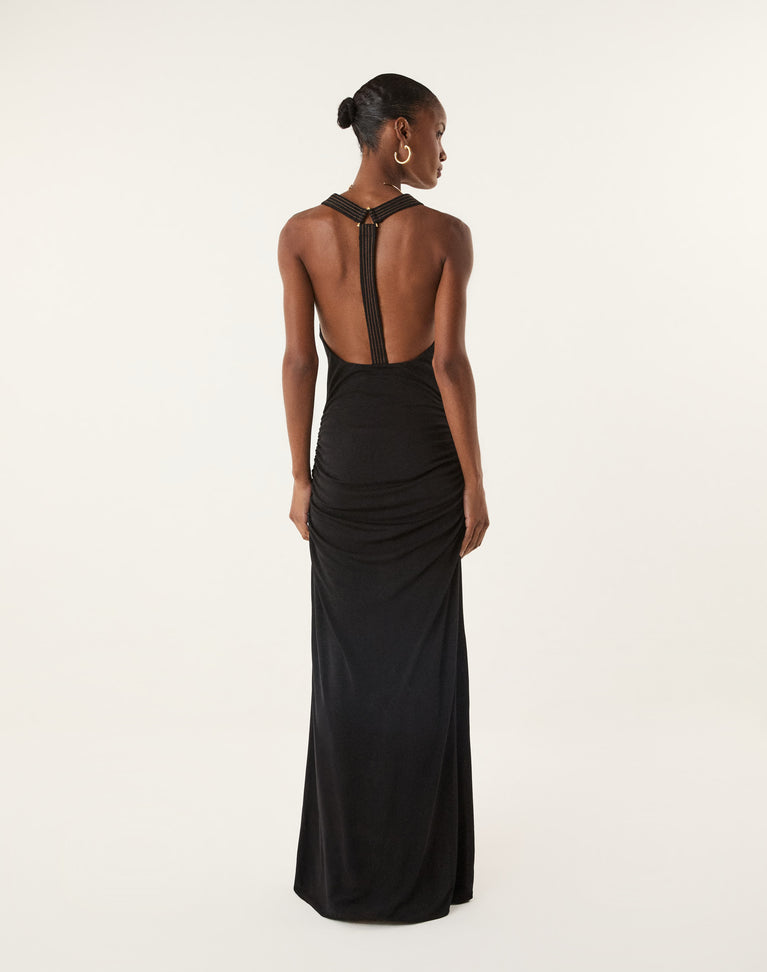Alix Long Dress - Black XS