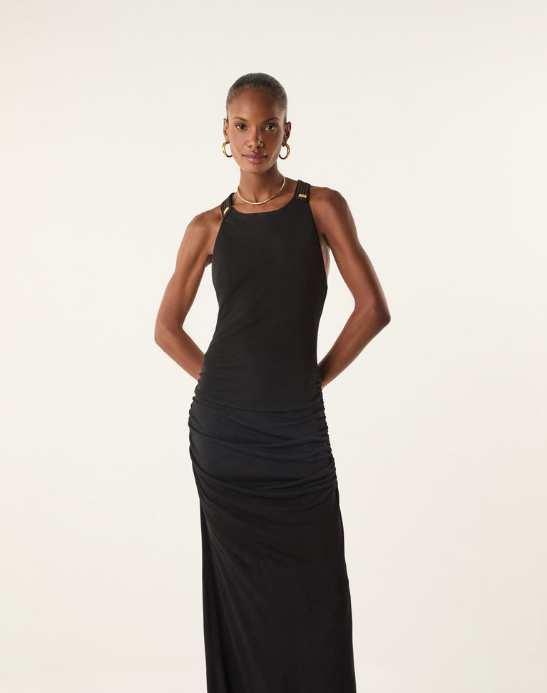 Alix Long Dress - Black XS