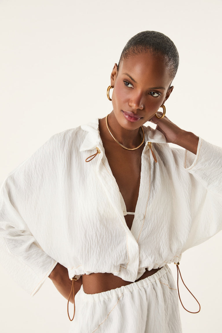 Bailey Jacket - Off White XS