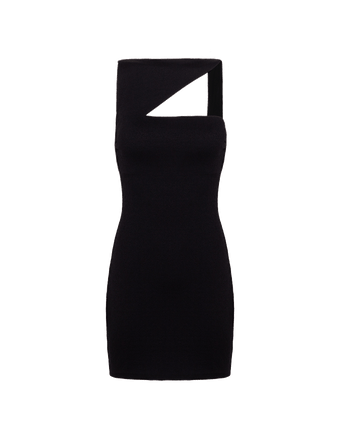 Firenze Mia Short Dress - Black