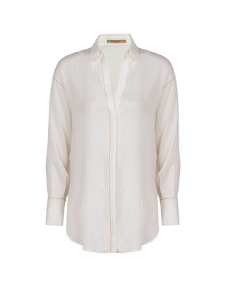 Bailey Long Sleeve Shirt - Off White XS