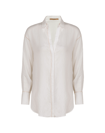 Bailey Long Sleeve Shirt - Off White