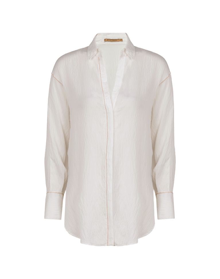Bailey Long Sleeve Shirt - Off White XS
