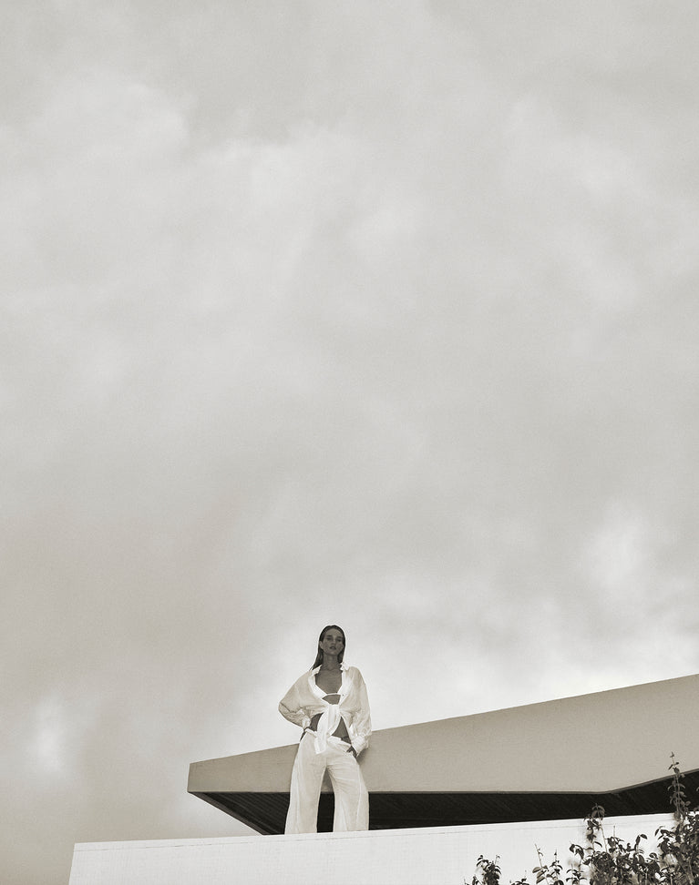 Bailey Long Sleeve Shirt - Off White