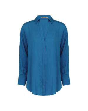 Bailey Long Sleeve Shirt - Tidal Wave XS