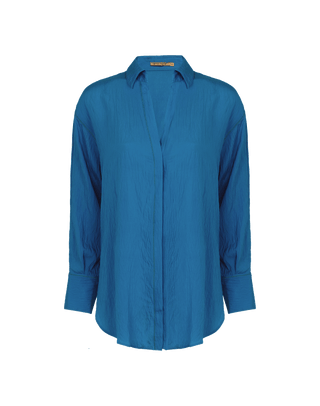 Bailey Long Sleeve Shirt - Tidal Wave XS