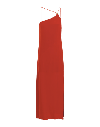 Tati Long Dress - Spicy Red