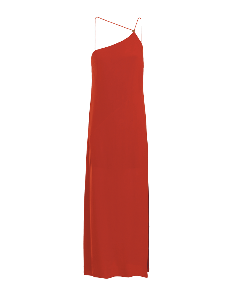 Tati Long Dress - Spicy Red