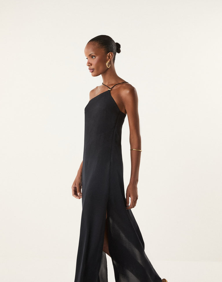 Tati Long Dress - Black XS