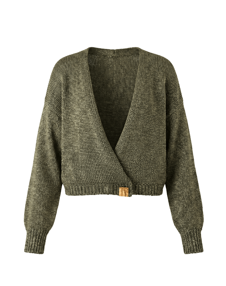 Knit Abby Cardigan - Fen XS