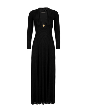 Etta Long Sleeve Dress - Black