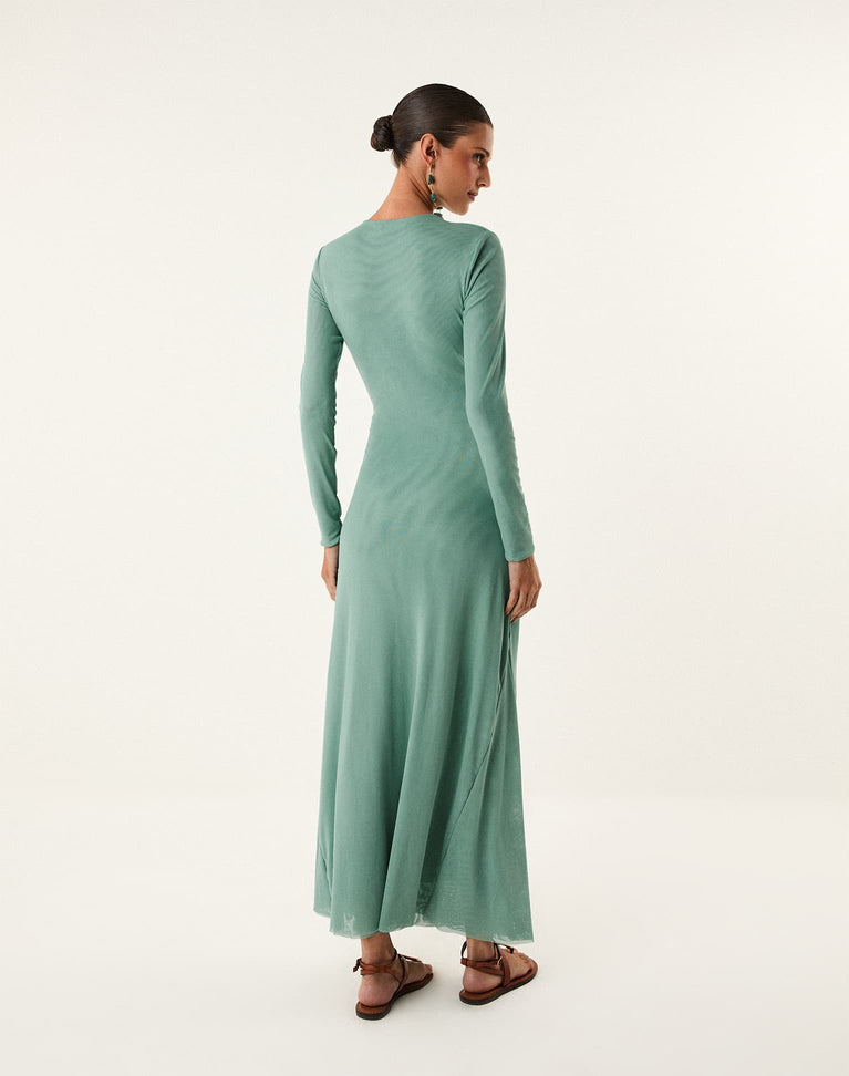 Ruama Long Sleeve Dress - Harvest XS