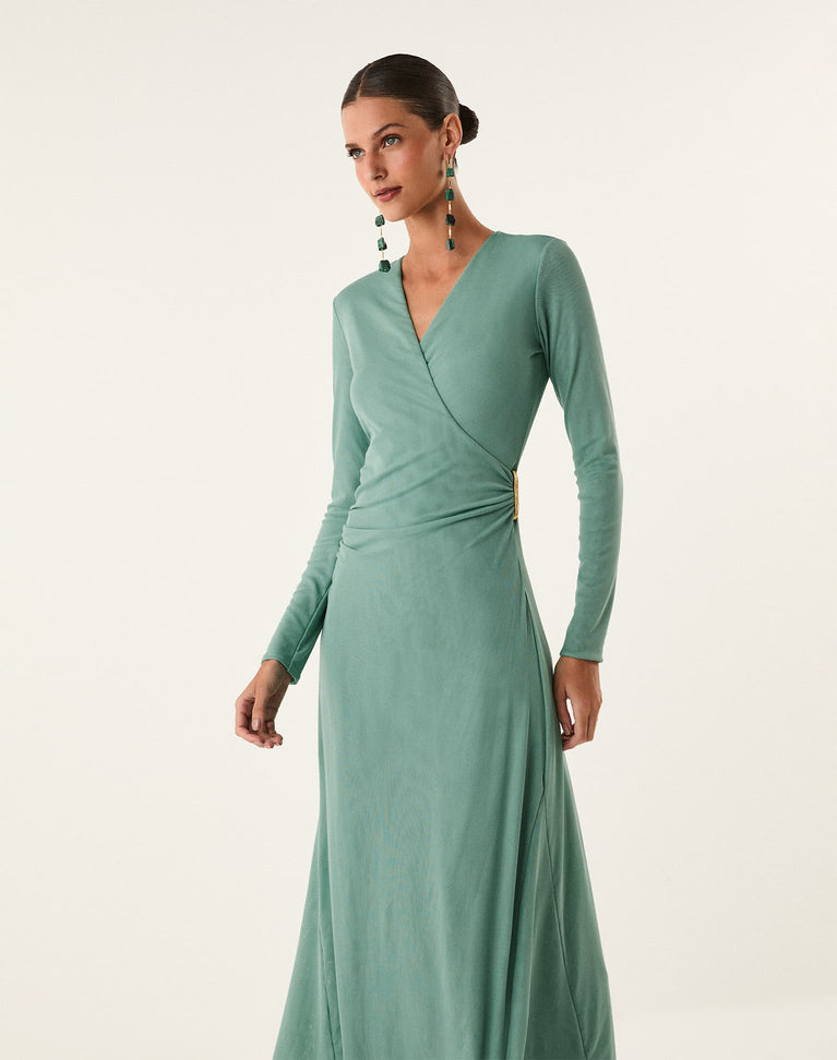 Ruama Long Sleeve Dress - Harvest XS