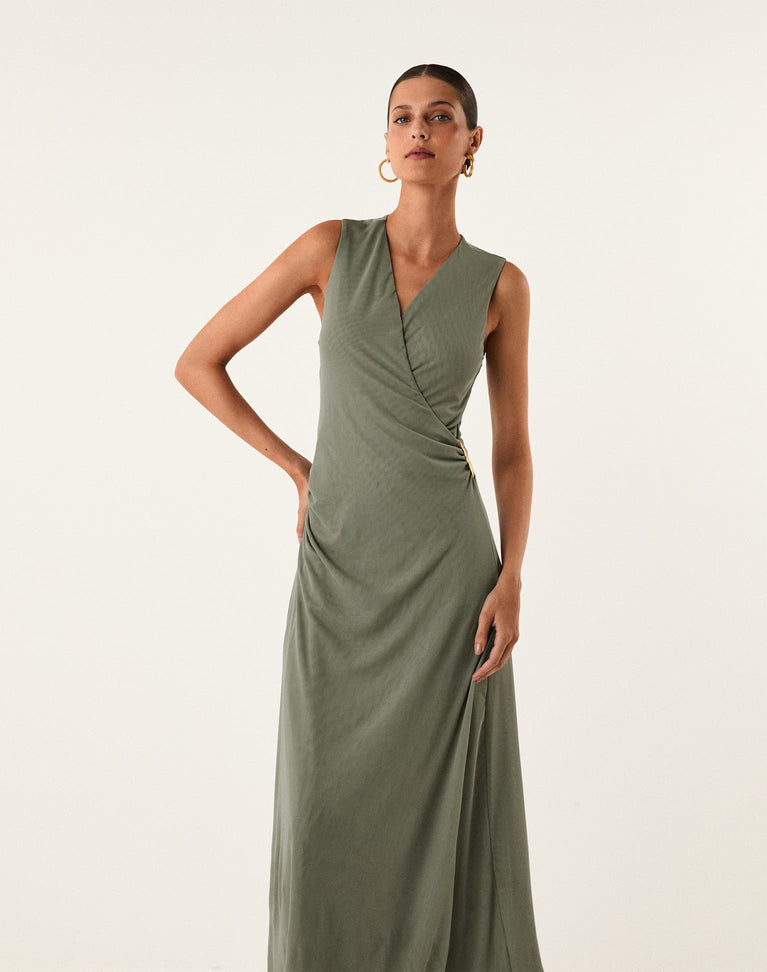 Ruama Long Dress - Nightfall XS