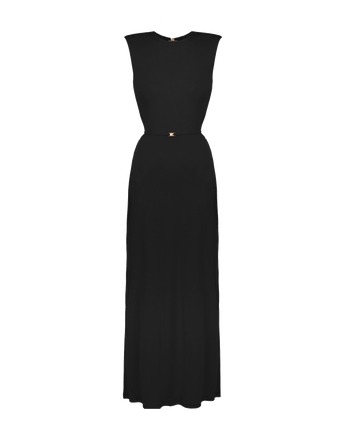 Carrie Long Dress - Black
