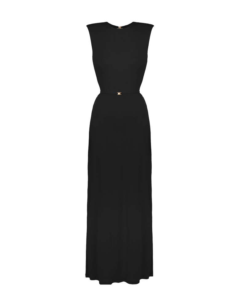Carrie Long Dress - Black