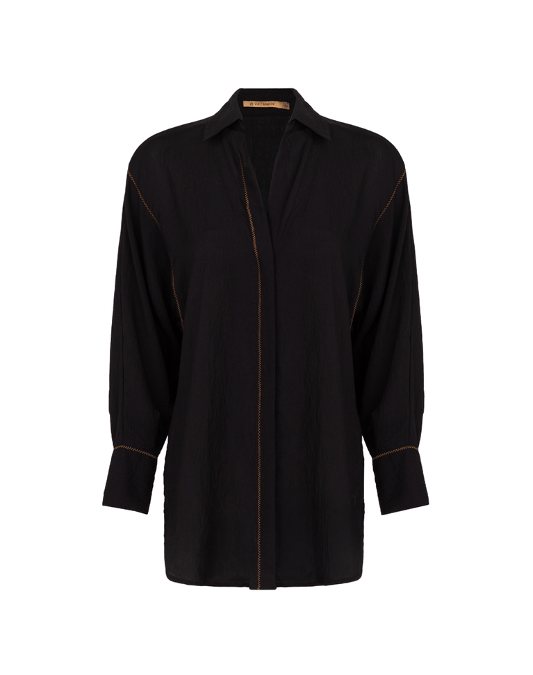 Bailey Long Sleeve Shirt - Black