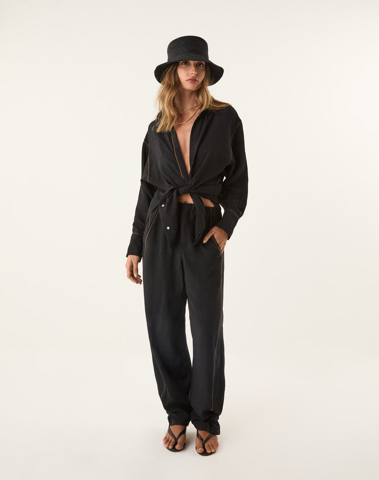 Bailey Long Sleeve Shirt - Black