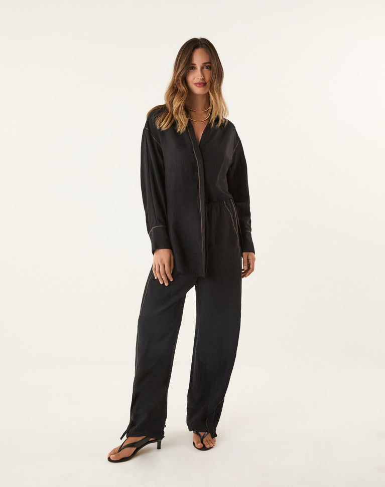 Bailey Long Sleeve Shirt - Black