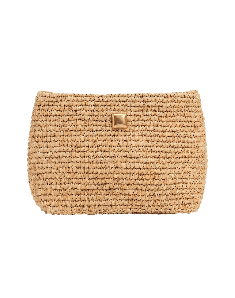 Aline Mini Necessaire - Natural O/S
