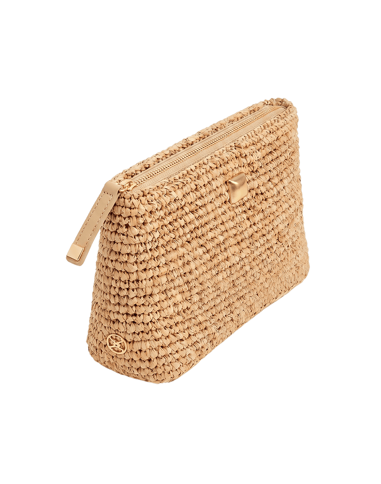 Aline Mini Necessaire - Natural O/S