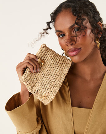 Aline Mini Necessaire - Natural