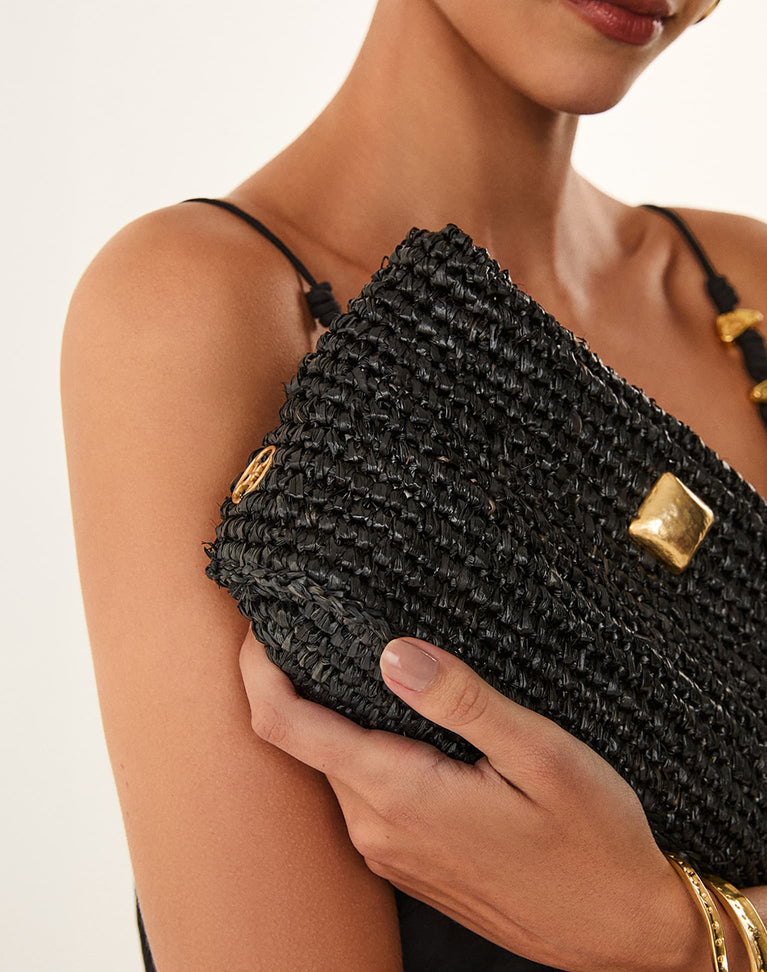 Aline Mini Necessaire - Black O/S
